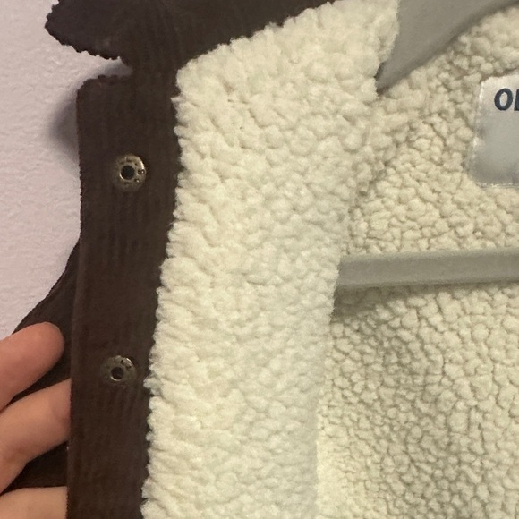 Old Navy Dark Brown Kids Fleece Lined Jacket - Picture 7 of 8